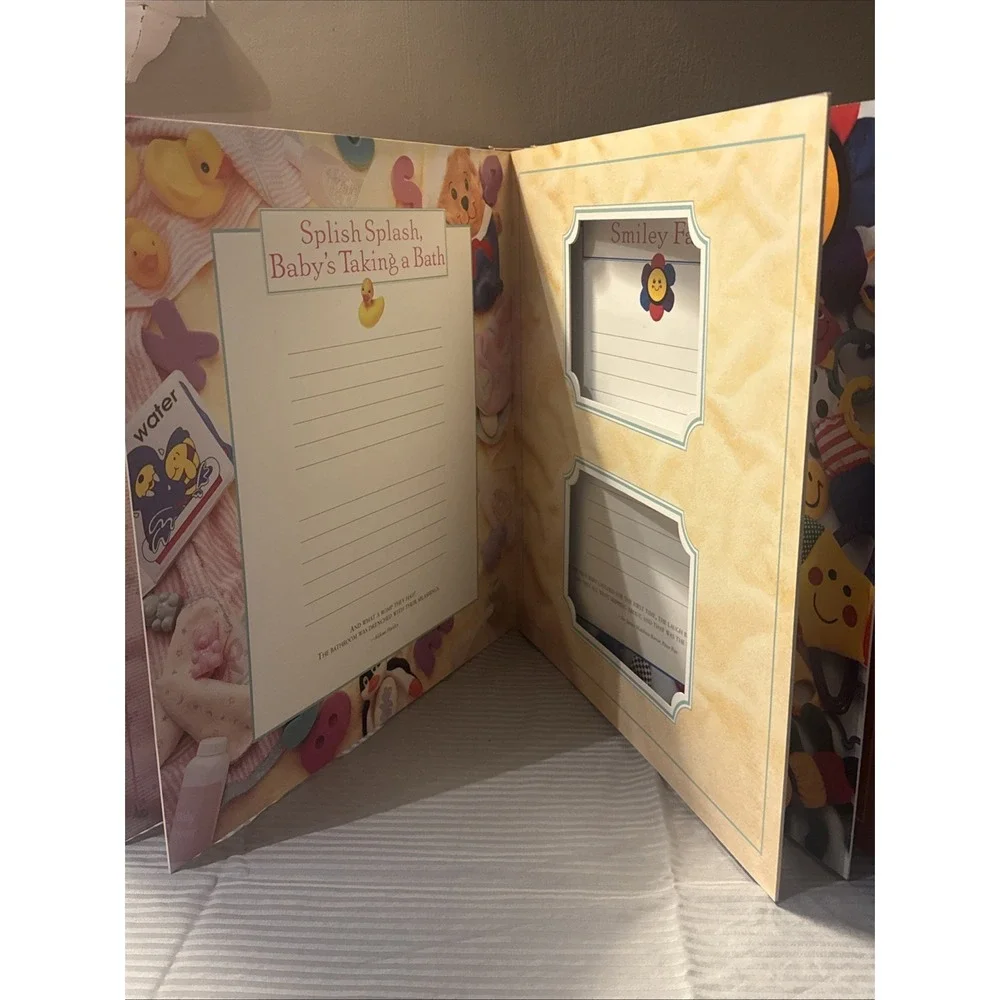Baby Book Treasured Moments 1st Years Memories Photo Keepsake 2001 Photo Album